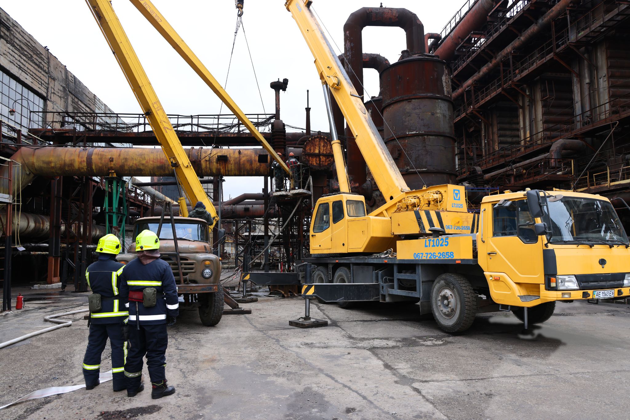 Безпека та ефективність: на Каметсталі капітально ремонтують газопровід коксового газу