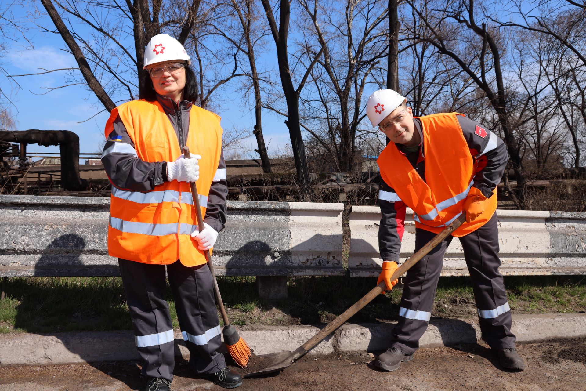 Як металурги весну зустрічали: на Каметсталі провели захід з прибирання та благоустрою